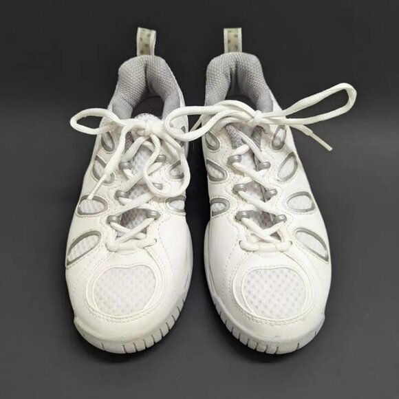 Wilson Evolution Wildcard Leather Tennis Shoes S1570 Women's SZ 5 White Sneakers - Picture 4 of 6